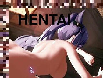 Keqing Enjoy Bbc Doggy Style Fucking In House  Best Genshin Impact Hentai 4k 60fps