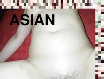 asian, berambut, alat-kelamin-wanita, matang, milfs, urut, pov, merangkap, cina, putih