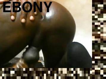 BIG BOOTY BISEXUAL EBONY STRETCHING THE MELONS APART ????????????????????????????
