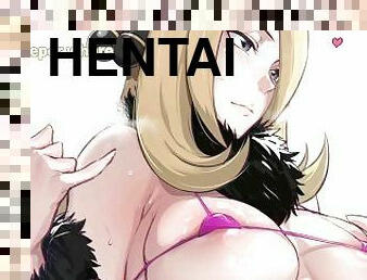 Cynthia brings a friend and they fuck you even better  Hentai JOI Anal