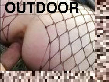 POV Hard, Primal Fuck Outdoors in Public!!