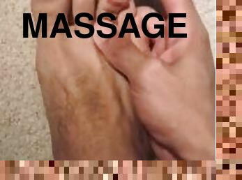 Massaging the Sole of my Foot