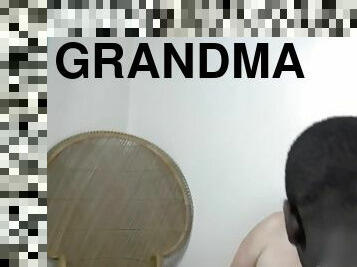 Chubby grandma sucks bbc and gets pounded
