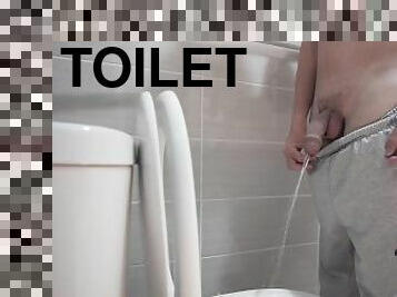 Pissing Guy - Toilet Cam