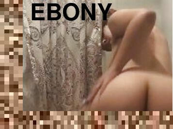 Iightskin ebony show you what her mama gave her