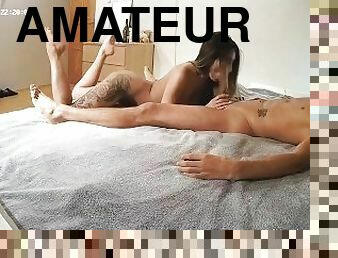 Amateur Euro Couple Great Homemade Hardcore Action