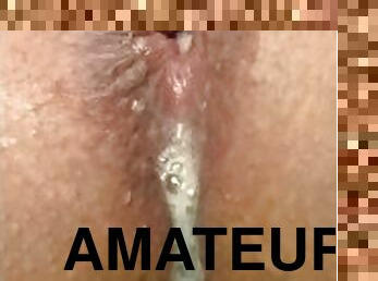 latin big ass anal cream pie dildo close up