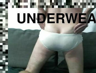 pappa, anal, fingret, europeisk, euro, alene, far, spredning, undertøy-underwear