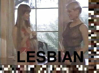 lesbiana, estrella-del-porno, vintage, clásico, retro