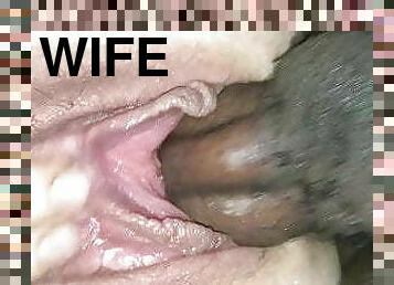 Hotwife Tries New Bull&rsquo;s Cock While Husband Coaches 