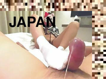 asia, amatir, blowjob-seks-dengan-mengisap-penis, remaja, buatan-rumah, jepang, kaki, sudut-pandang, berciuman, sperma