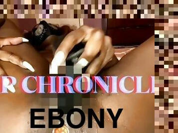 hot ebony cyberwhore masturbates and squirts - WAP CHRONICLES S3, E3 (trailer)