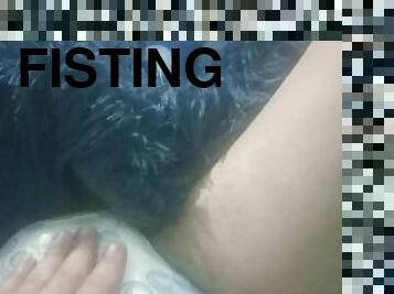 fisting, masturbation, amateur, ados, latina, fétiche, solo