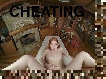 Cheating On Your Wife With Redhead Babysitter Jane Rogers VR Porn