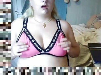 SFW Titty Play - BBW Nipple Play