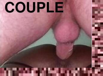 Anonymous bareback interracial cumdump couple take thick cock. justfor.fans/TwoVersMen4U