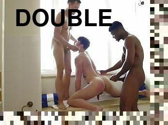 Andre Donovan And Ethan Chase Double Penetrate Drew Dixon