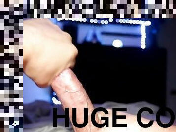 Huge Cock Long Stroke - Waterfall Cum Shot - Cunnilingus King