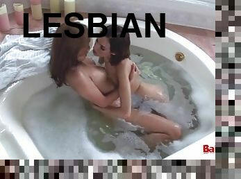 Babesalicious - Two Babe Girlfriend Playing in The Bath