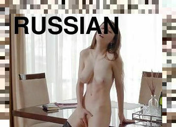 lielās-krūtis, masturbācija-masturbation, krievu, pornozvaigzne, skaista, solo