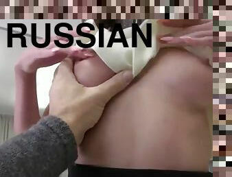 Russian sandra wellness gets her ass rammed by roccos big cock