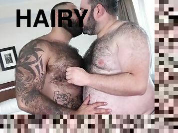 haarig, blasen, immens-glied, homosexuell, chubby, tattoo, glied