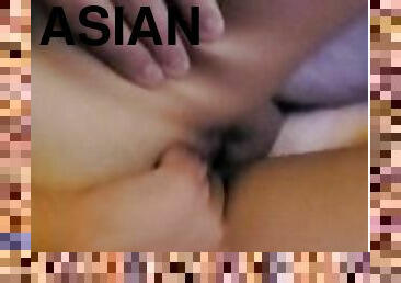 asiático, clítoris, orgasmo, coño-pussy, amateur, adolescente, pareja, primera-persona, filipino, calientapollas