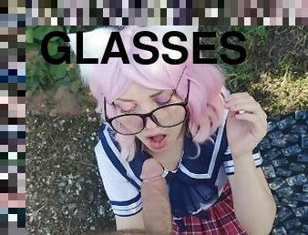 kacamata, umum, rusia, pelajar-perempuan, amatir, sayang, blowjob-seks-dengan-mengisap-penis, remaja, manis, cantik