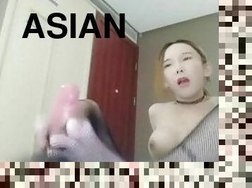 asia, waria-shemale, anal, blowjob-seks-dengan-mengisap-penis, waria, sperma