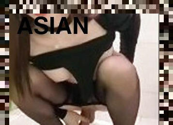 asian, pantyhose, awam, murid-perempuan, pondan, remaja, pondan-tranny, ladyboy, upskirt, merangkap