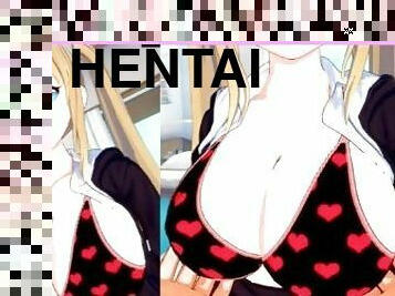 masaj, pornografik-içerikli-anime, 3d