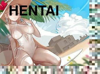 Isekai Quest - Part 1 Sexy Girl On The Beach Chilling By HentaiSexScenes