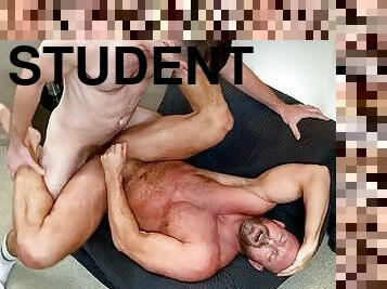 TWINKTOP - Smooth student fucks his DILF soccer coach in uniform