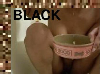 gros-nichons, orgasme, pisser, amateur, ébène, black, salope, solo, alcool