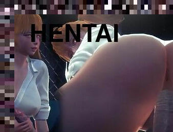 napaljeni, hentai, 3d, park