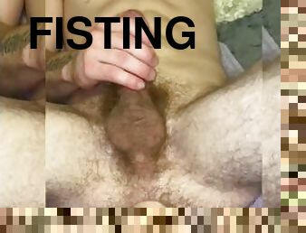 Hooked up and Fisted Him