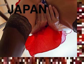 asiatic, cur, tate-mari, masturbare-masturbation, public, milf, mama, japoneza, ciorapi, solo