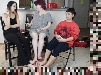 TSM - Alice, Dylan, and Rhea smother me with all 6 of their feet at once