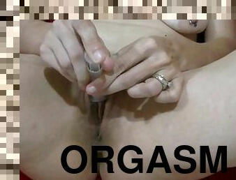 masturbācija-masturbation, orgasms, amatieris, māte, spēļmanta, fetišs, solo