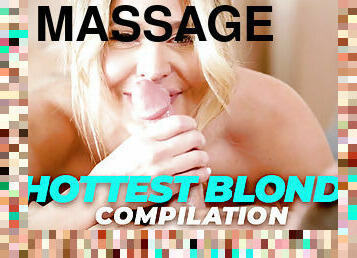 NURU MASSAGE - HOTTEST BLONDE COMPILATION! Scarlett Sage, Cherie DeVille, Carter Cruise, AND MORE!