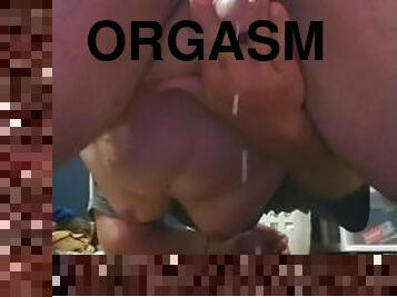 Chubby cum ass up