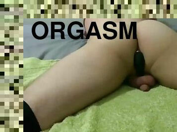 orgasmo, amateur, anal, chorro-de-corrida, juguete, gay, corrida, europeo, euro, a-solas