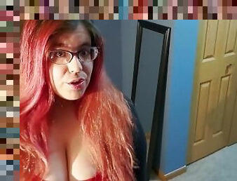 Long Haired Redhead Teases and Tempts you with Burps - PREVIEW