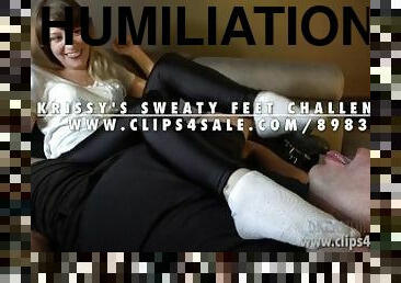 Krissy's Sweaty Feet Challenge - (Dreamgirls in Socks)