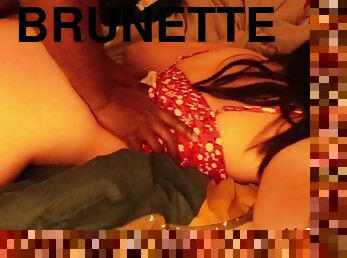 culi, cazzi-enormi, interraziali, sperma, brunette