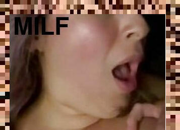 Hot Latina Milf Squirting and Spraying Titty Milk