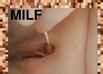 mastubasi, kencing, amatir, jenis-pornografi-milf, fetish-benda-yang-dapat-meningkatkan-gairah-sex, seorang-diri, lollipop, tato