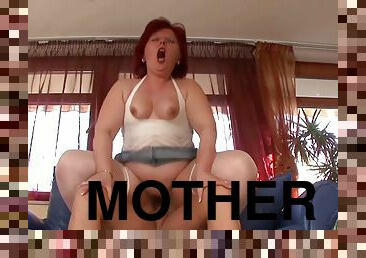 Supersized Big Beautiful Women Redhead Mother I´d Like To Fuck Takes Cock