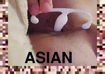 asia, orgasme, anal, mainan, homo, pijat, sperma, manis, seorang-diri, biseksual