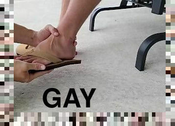 gay, piedi